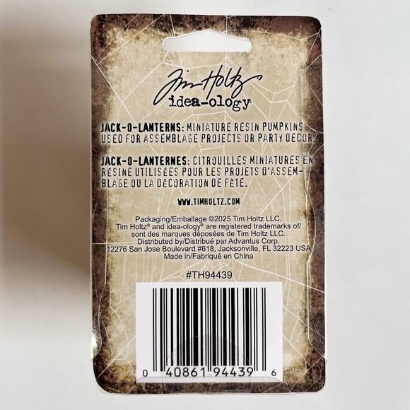Tim Holtz idea-ology Halloween Jack-O-Lanterns, TH94439 - Picture 2 of 2